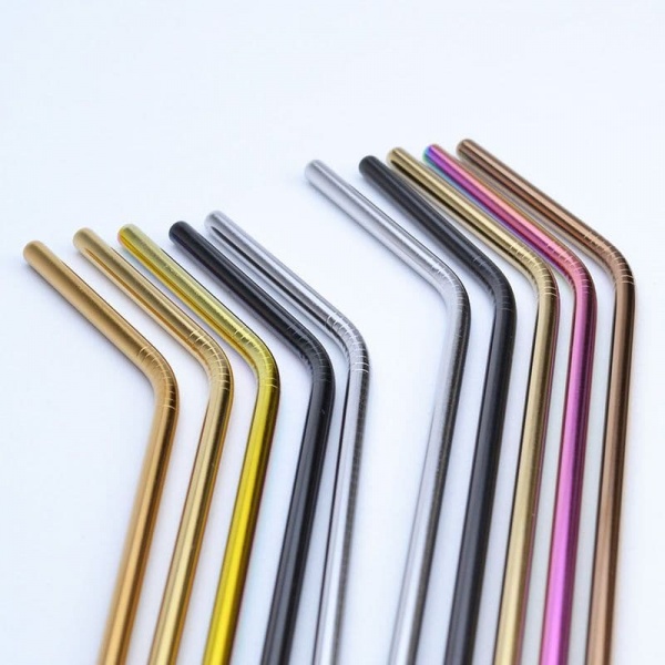Stainless Steel Straw Bent