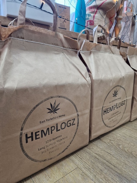 HempLogz - Fuel Briquettes -  Made in East Yorkshire