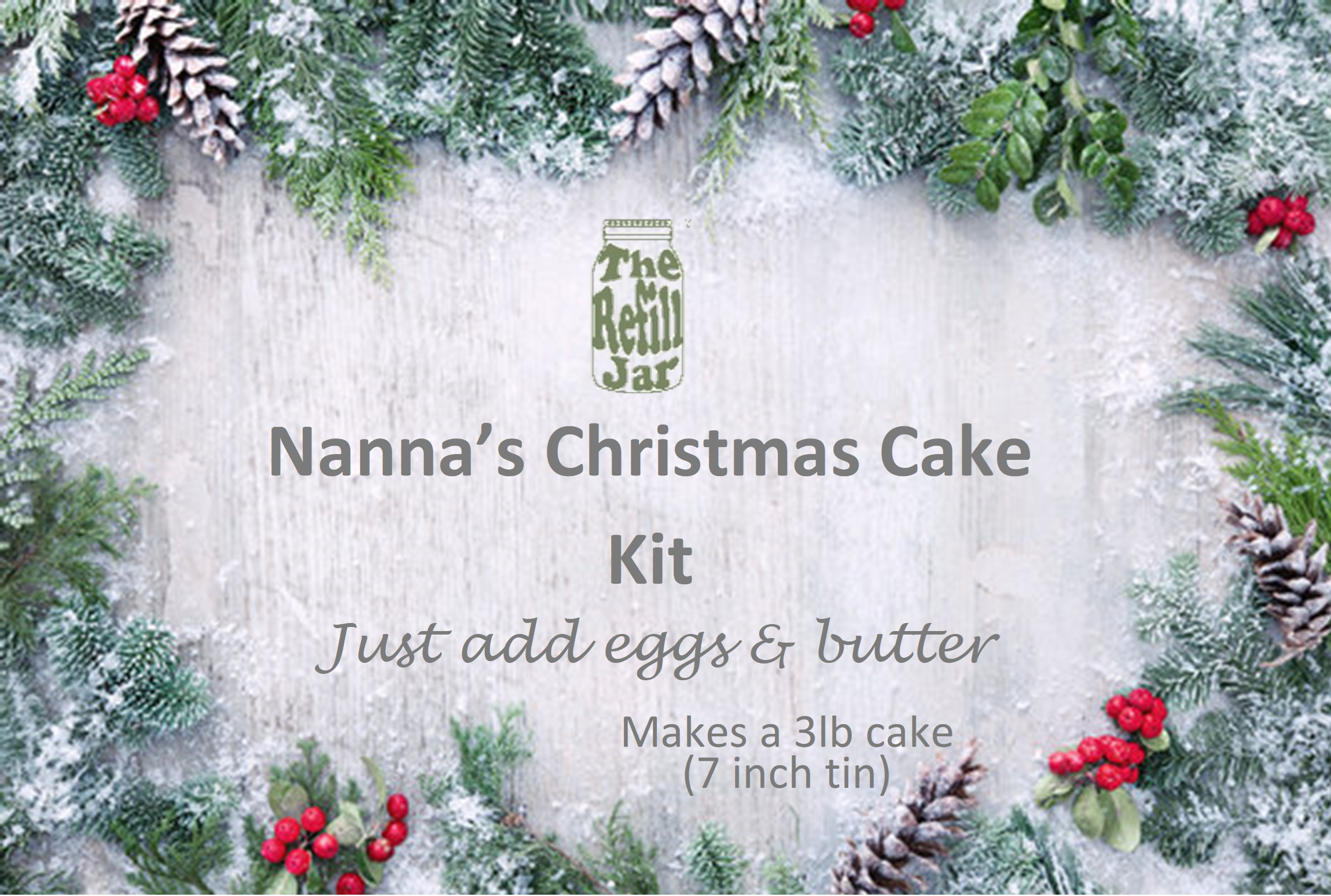 Easy Traditional Christmas DIY Cake Kit | Cake 2 The Rescue
