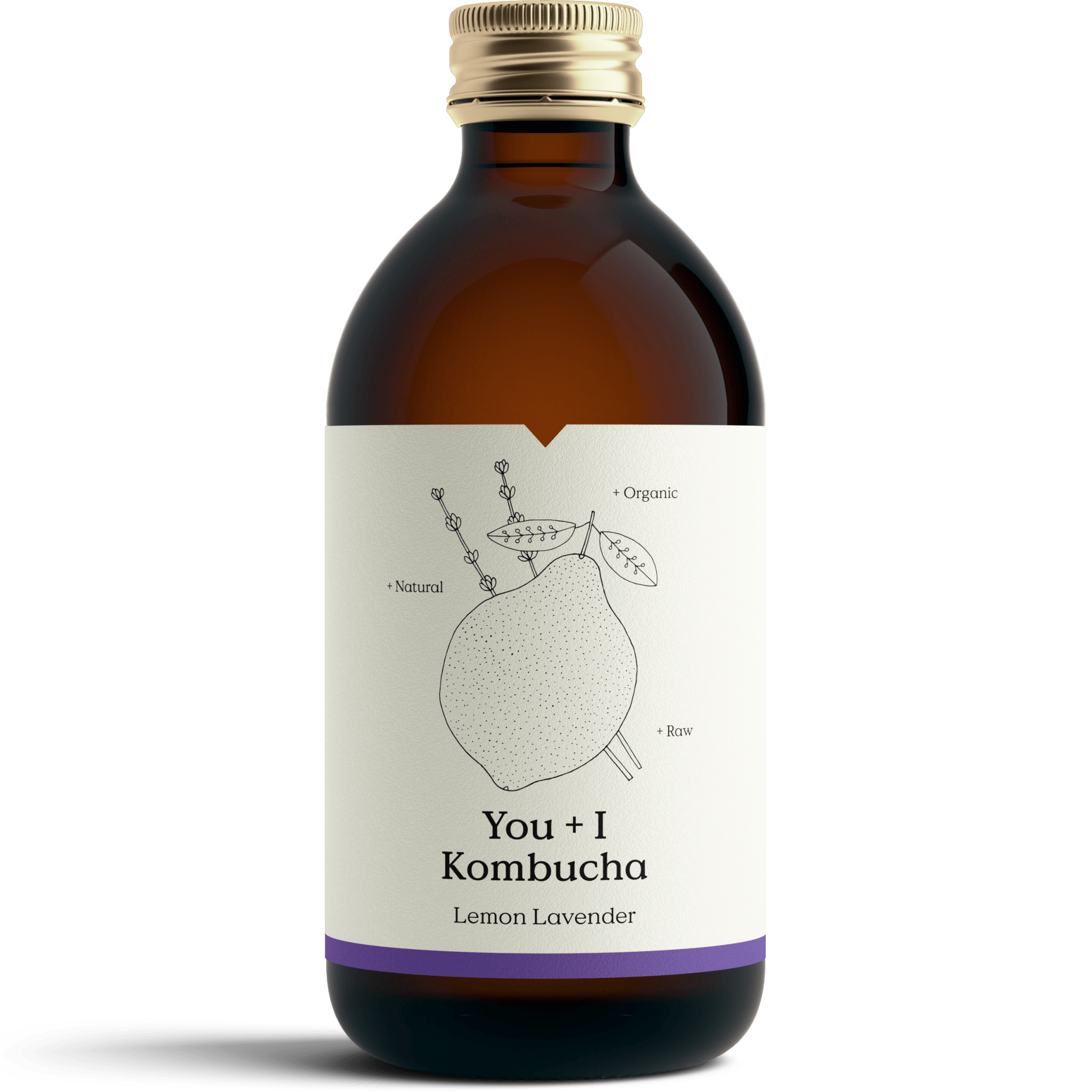 You + I Lemon & Lavender Kombucha